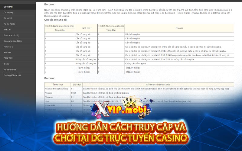 Huong Dan Cach Truy Cap Va Choi Tai Dg Truc Tuyen Casino 