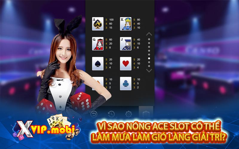 vi sao nong ace slot co the lam mua lam gio lang giai tri  